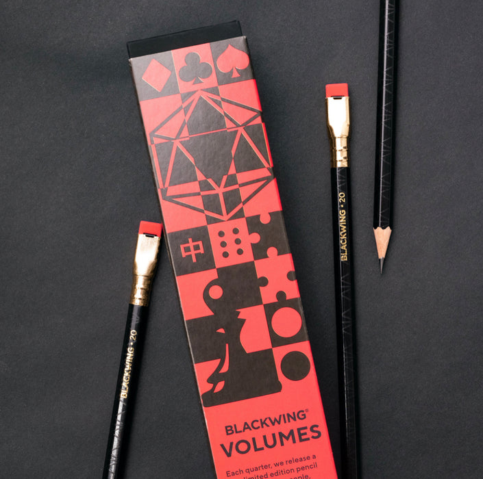 Blackwing Volume 20 - The Tabletop Games Pencil (Set of 12) 黑翼Volume 20限定铅笔套装（12支）桌游