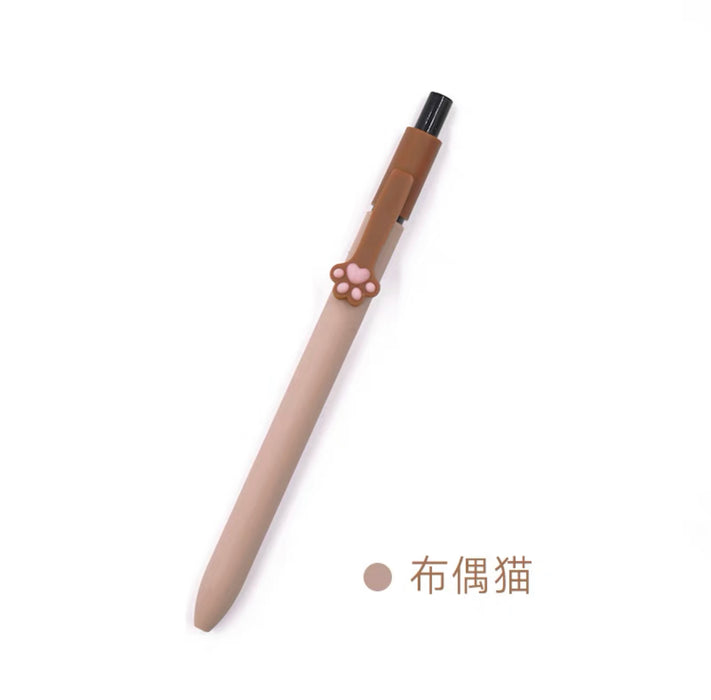 ZENNYTH Cat Paw Gel Ink Pen - 0.5mm Black Ink 赞仕猫爪造型中性笔 0.5mm黑色