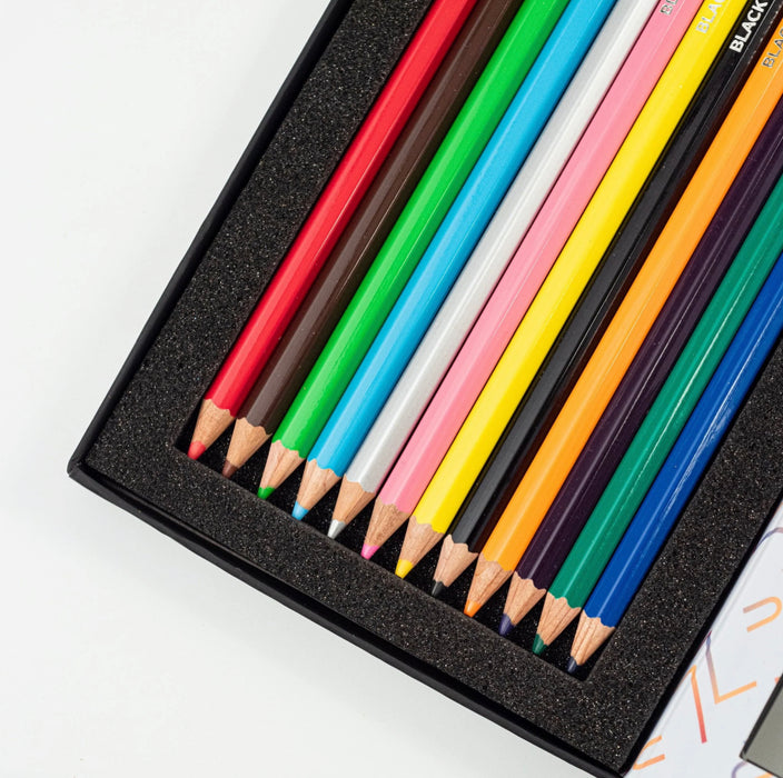 Blackwing Colors (Set of 12) 黑翼彩色铅笔套装 12色