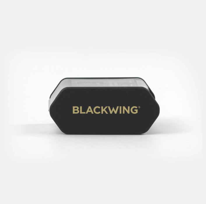 Blackwing Two-Step Long Point Sharpener - Black 黑翼两段式长尖头铅笔卷笔刀 黑色