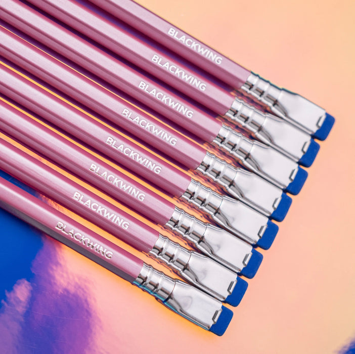 Blackwing Pearl - Pink (Set of 12) 黑翼珍珠色调铅笔套装 粉色