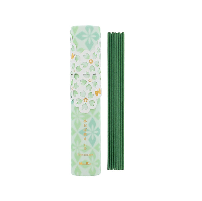 Nippon Kodo Incense ：SCENTSCAPE - Spring Leaves 40 sticks 日本香堂 春季限定款线香 春意盎然