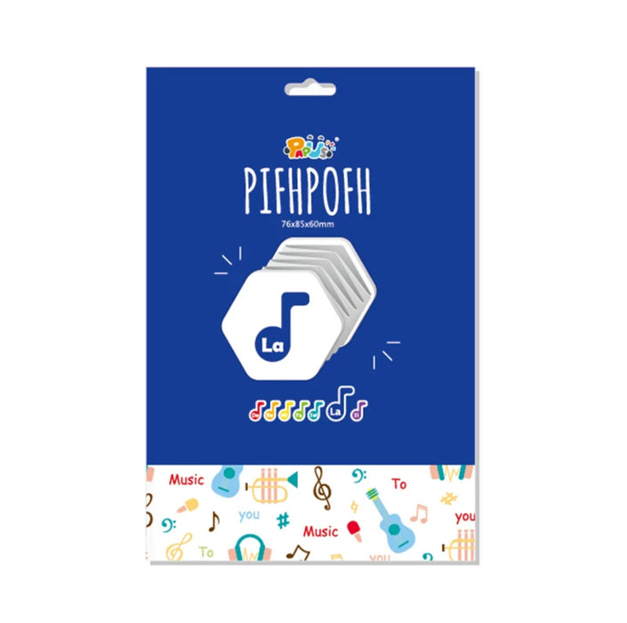 PAPUS PIFHPOFH DIY Origami Pack - La 会发声的玩具 纸艺自制手风琴pifhpofh演奏乐器材料包 La