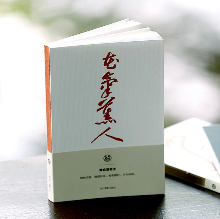 Chinese Calligraphy & Painting Notebook 中国书法绘画 花气熏人 黄庭坚书画笔记本