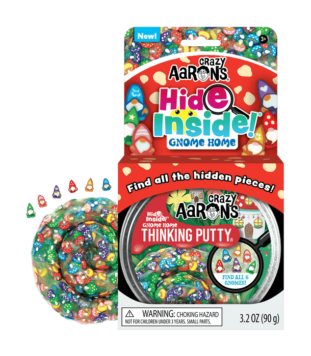 Crazy Aaron's Thinking Putty - Gnome Home 美国Crazy Aaron‘s疯狂亚伦彩泥黏土解压软胶玩具