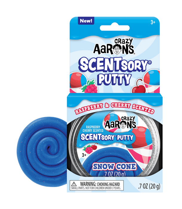 Crazy Aaron's SCENTsory Putty - Snow Cone 美国Crazy Aaron‘s疯狂亚伦彩泥黏土解压软胶玩具