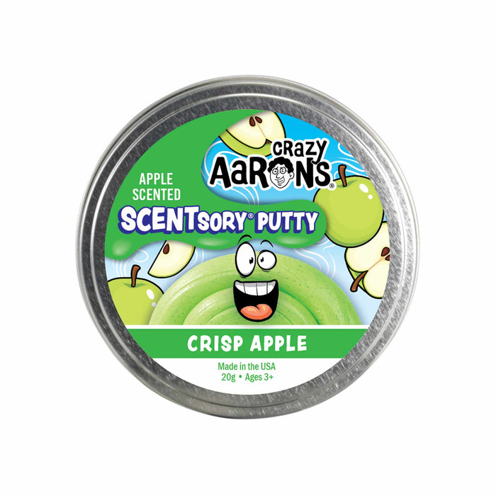 Crazy Aaron's SCENTsory Putty - Crisp Apple 美国Crazy Aaron‘s疯狂亚伦彩泥黏土解压软胶玩具