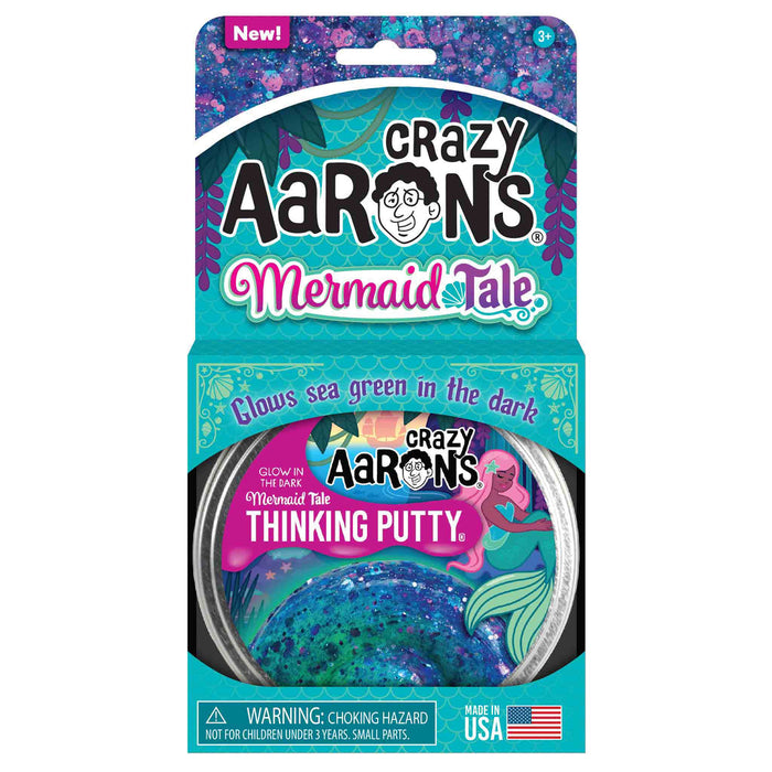 Crazy Aaron's Thinking Putty - Mermaid Tale 美国Crazy Aaron‘s疯狂亚伦彩泥黏土解压软胶玩具