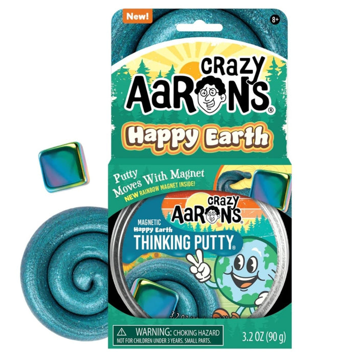 Crazy Aaron's Thinking Putty - Happy Earth 美国Crazy Aaron‘s疯狂亚伦彩泥黏土解压软胶玩具