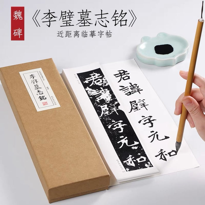 近距离字卡：李壁墓志铭