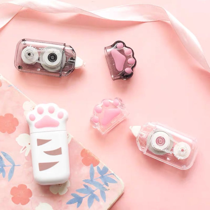 TWINGO Cat Paw Correction Tape - Random Transparent Color 天高透明猫爪改正带 颜色随机