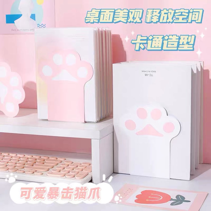Cat Paw Bookstands 猫爪L形书立 一对 颜色随机