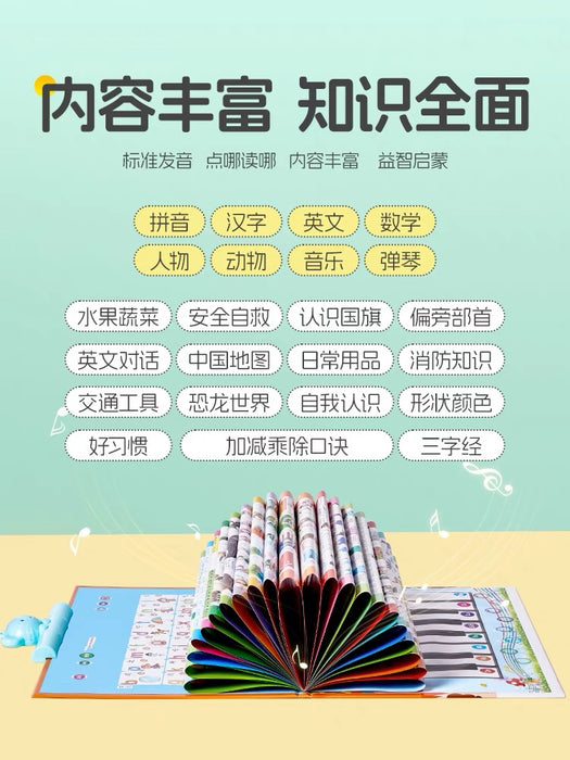 多功能点读挂图 儿童益智早教开发3-6岁