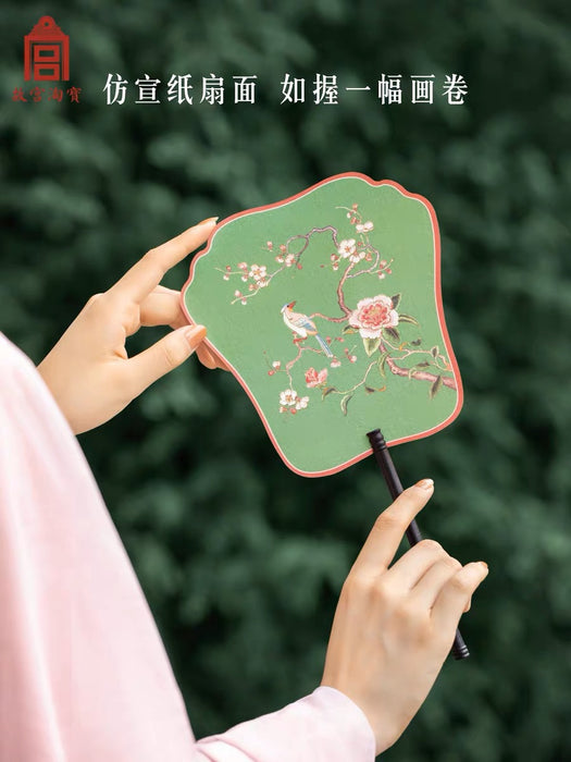 故宫文创 复刻古风汉服团扇 颜色随机