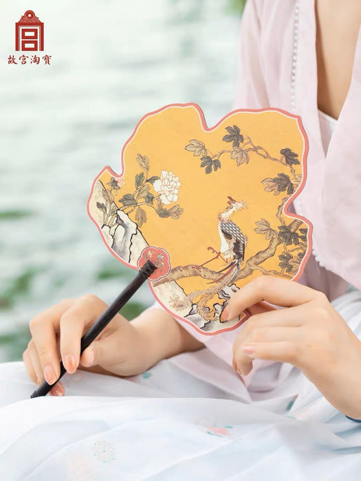故宫文创 复刻古风汉服团扇 颜色随机