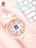 故宫文创 冷宫手持小风扇usb充电迷你便携（颜色随机）
