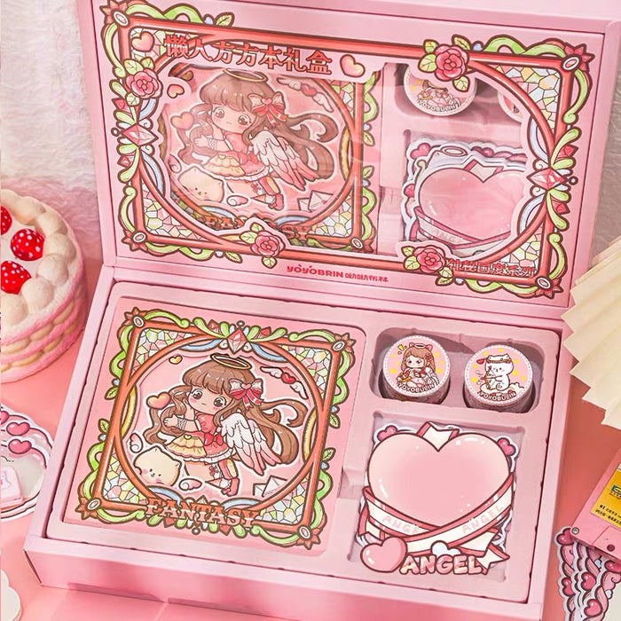 YOYOBULIN Mysterious Country Series Handbook Gift Box 神秘国度系列手帐本礼盒 懒人方方本