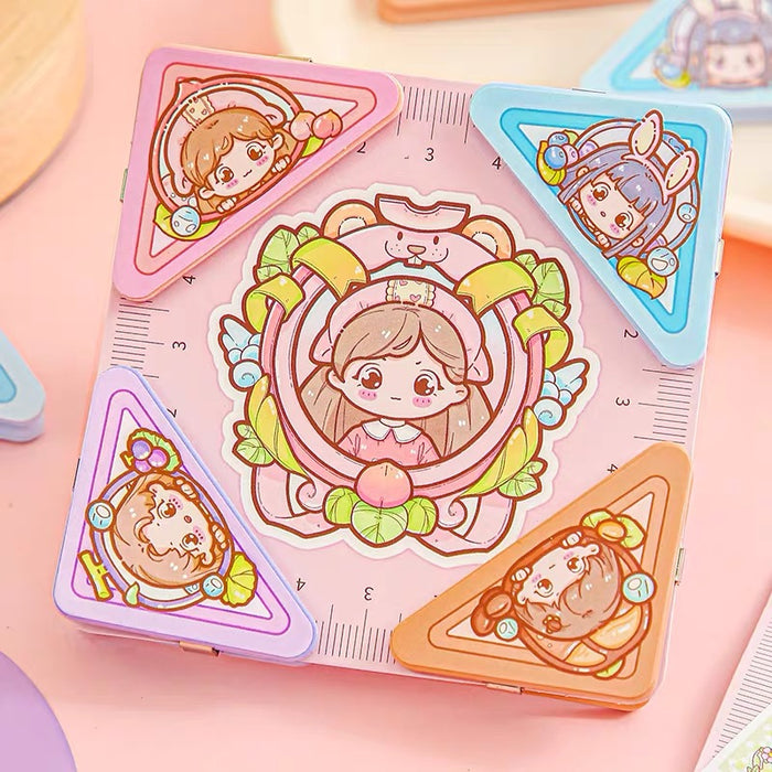 YOYOBULIN Cold Drink Fantasy Series Corner Clip Set - 4pcs 冷饮幻想系列边角夹收纳整理神器