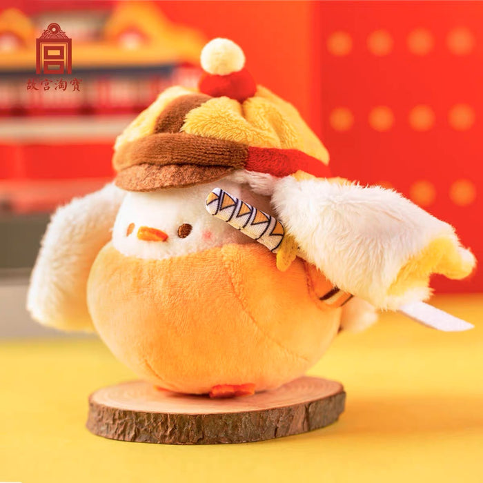 Gift from the Palace Musuem：Hoopoe Keychain 故宫文创 戴胜毛绒公仔钥匙扣