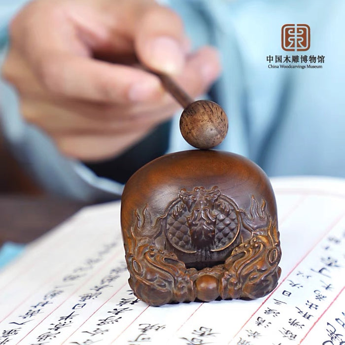 双龙图案带薪摸鱼打工人功德套装