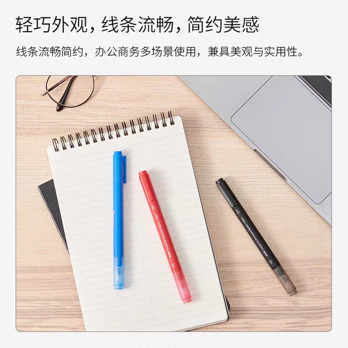 KACO PURE DOUBLE TIP PERMANENT MARKER - RED 书源 双头记号笔 红色