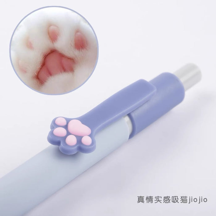 ZENNYTH Cat Paw Series Coco Gel Ink Pen Set 5pcs萌爪 套装 0.5黑色