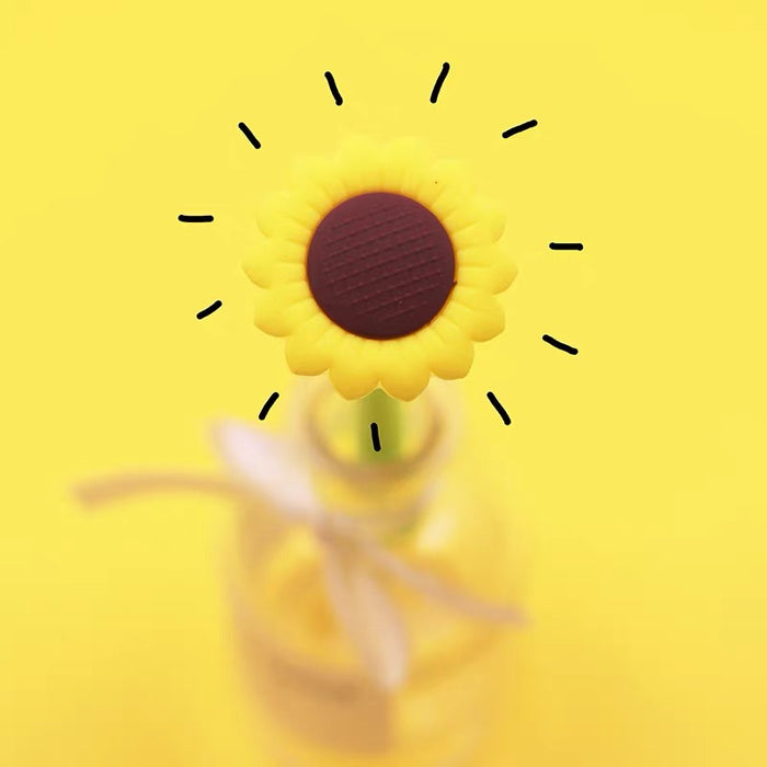 Sunflower Themed Gravity-Activated Pen 元气向日葵摇摇笔