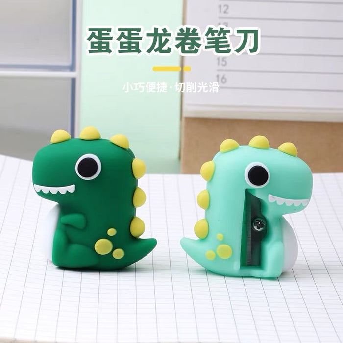 Cute Dinosaur Pencil Sharpener Random Color 恐龙蛋蛋卷笔刀 颜色随机