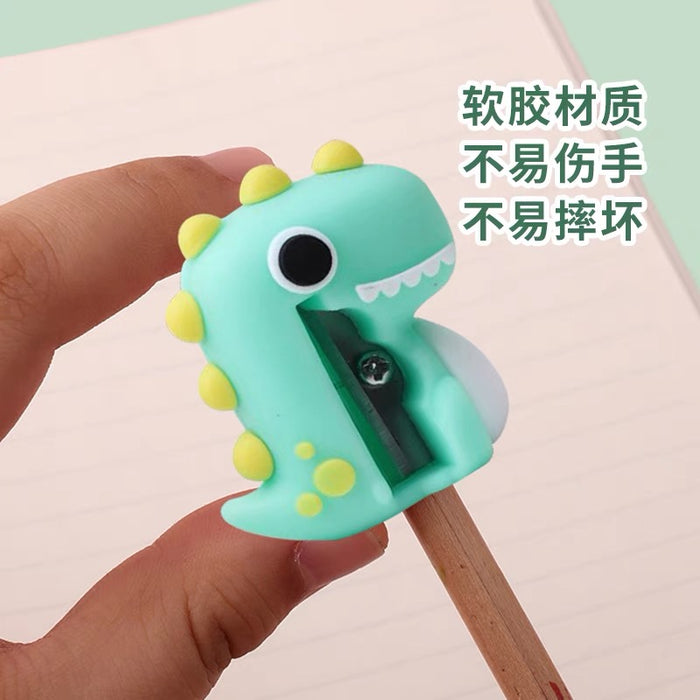 Cute Dinosaur Pencil Sharpener Random Color 恐龙蛋蛋卷笔刀 颜色随机