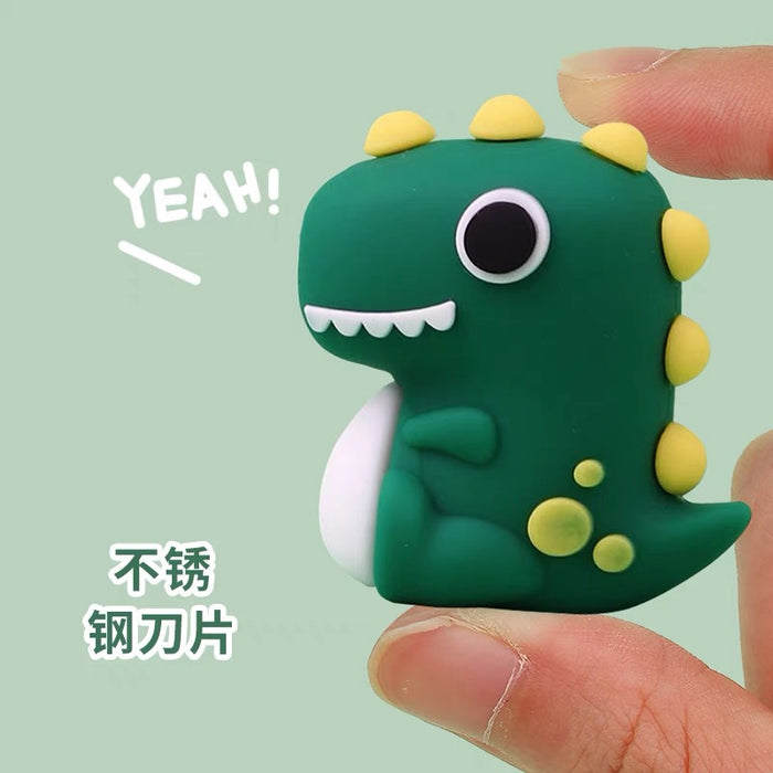 Cute Dinosaur Pencil Sharpener Random Color 恐龙蛋蛋卷笔刀 颜色随机