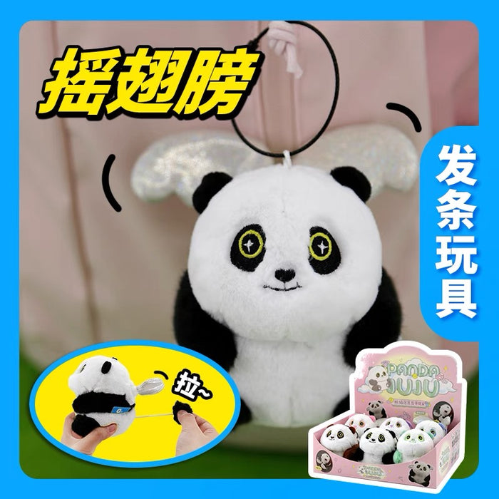 Panda Wind-up Toy 欧儿文创 熊猫居居发条玩具（颜色随机）