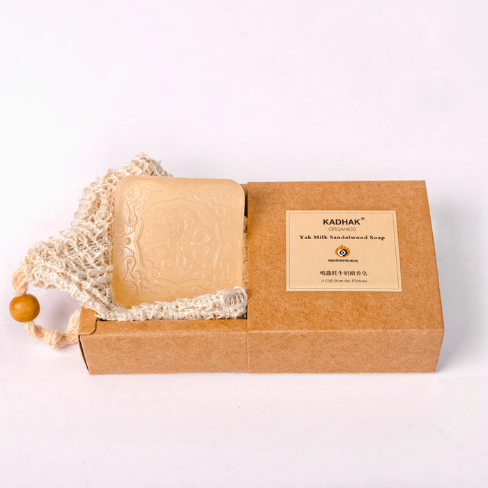 Kadhak™ Anti-Aging Soap Handmade Sandalwood Yak Milk牦牛奶檀香皂 手工皂天然