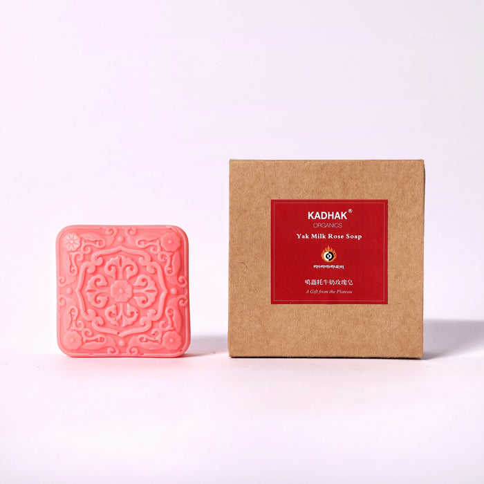Kadhak™ Purifying Soap Handmade Rose Yak Milk牦牛奶玫瑰皂 手工皂天然