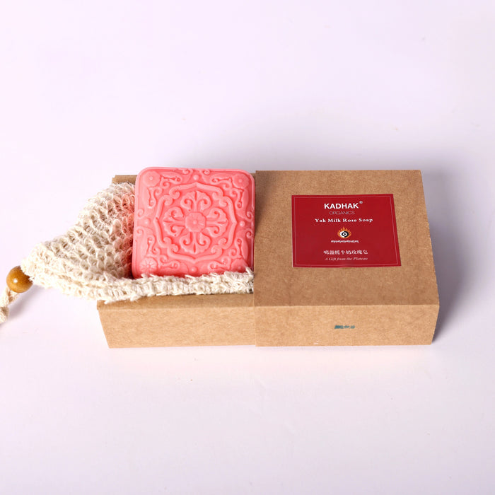 Kadhak™ Purifying Soap Handmade Rose Yak Milk牦牛奶玫瑰皂 手工皂天然