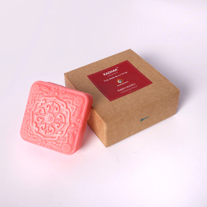 Kadhak™ Purifying Soap Handmade Rose Yak Milk牦牛奶玫瑰皂 手工皂天然