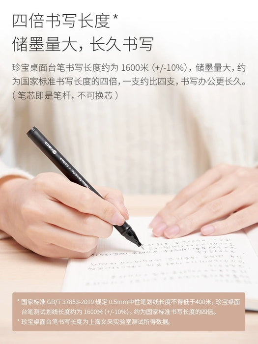 KACO Jumbo Desktop Gel Ink Pen 0.5mm Black珍宝台笔固定签字笔0.5mm黑色
