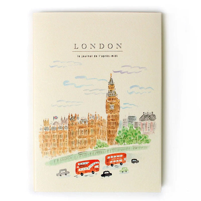 L'après-midi Travel Journal - London Big Ben A5 128 Pages 午后系列旅行手帐笔记本-伦敦大本钟 A5 128页