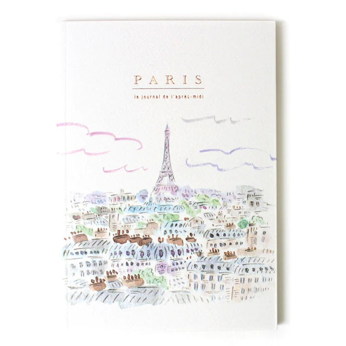 L'après-midi Travel Journal - Paris City A5 128 Pages 午后系列旅行手帐笔记本- 巴黎 A5 128页