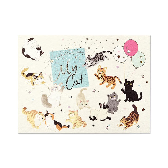G.C.PRESS Mini Memo Pad - My Cat 日本G.C.PRESS迷你便签本 我的猫