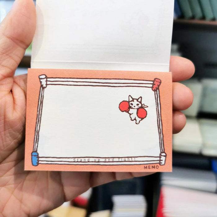 Pottering Cat: Cat’s Whim Memo Pad 36 sheets in 3 designs 日本Pottering Cat猫咪便签本 猫咪的心血来潮 3款内页共36页