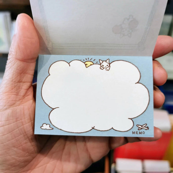 Pottering Cat: Cat’s Whim Memo Pad 36 sheets in 3 designs 日本Pottering Cat猫咪便签本 猫咪的心血来潮 3款内页共36页