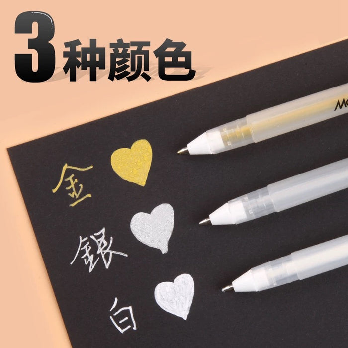 马利高光笔 白色 Highlight Pen White 0.8mm