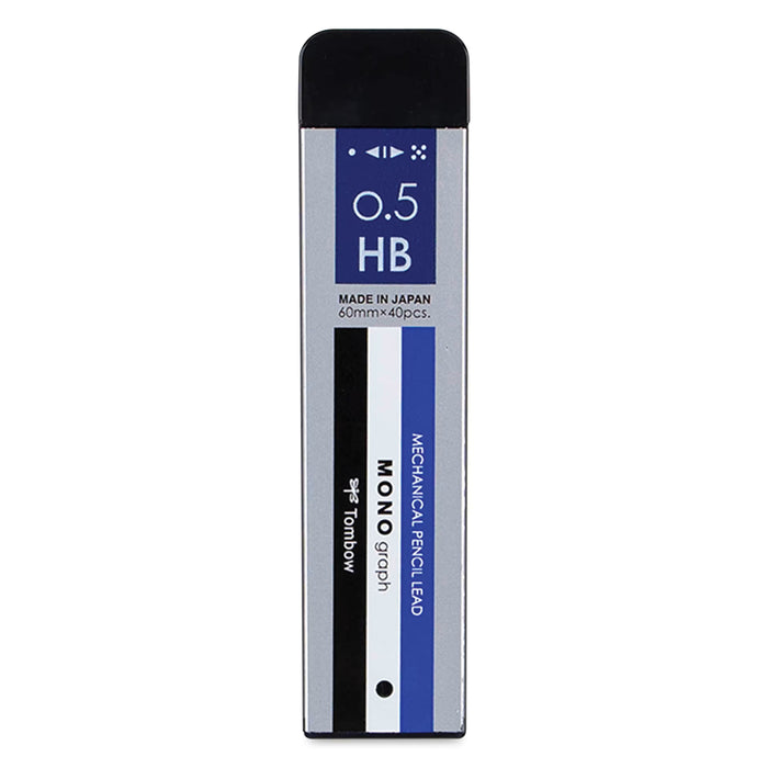 TOMBOW MONO Graph Lead Refills - HB 0.5mm 日本蜻蜓牌MONO绘图自动铅笔铅芯 HB 0.5mm