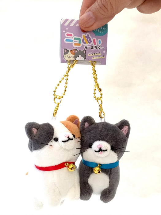 CRUX KITTEN BUDDIES PLUSH CHARMS 日本CRUX猫咪伙伴毛绒玩具挂饰 2个装
