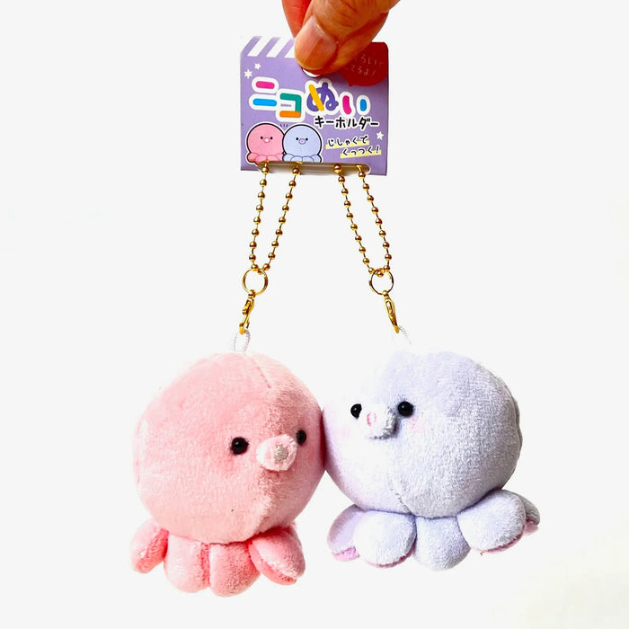 CRUX OCTOPUS BUDDIES PLUSH CHARMS 日本CRUX章鱼伙伴毛绒玩具挂饰 2个装