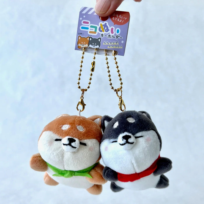 CRUX SLEEPING AKITA DOG BUDDIES PLUSH CHARMS 日本CRUX秋田犬伙伴毛绒玩具挂饰 2个装