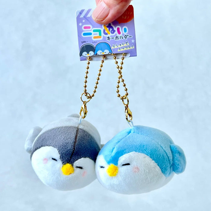 CRUX SLEEPING PENGUIN BUDDIES PLUSH CHARMS 日本CRUX瞌睡企鹅伙伴毛绒玩具挂饰 2个装