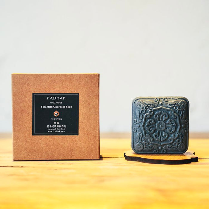Kadhak Yak Milk Charcoal Soap 牦牛奶活黑炭皂