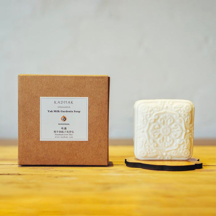 Kadhak Yak Milk Gardenia Soap 牦牛奶栀子花皂
