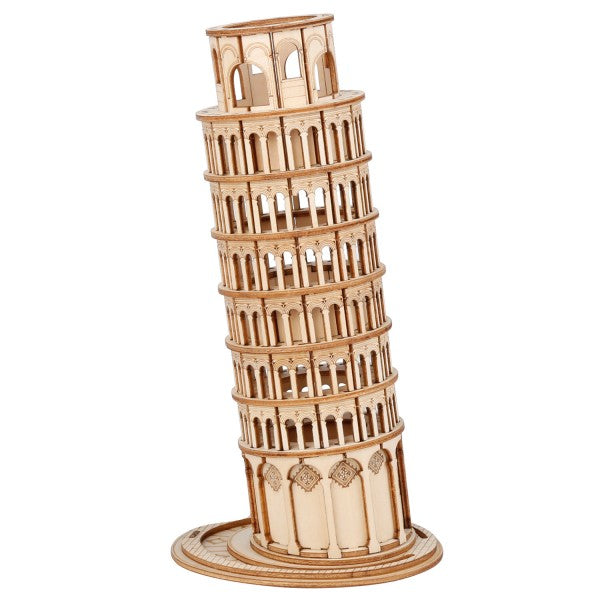 ROLIFE Leaning Tower of Pisa TG304 3D Wooden Puzzle 若来DIY手工拼装模型 TG304 比萨斜塔